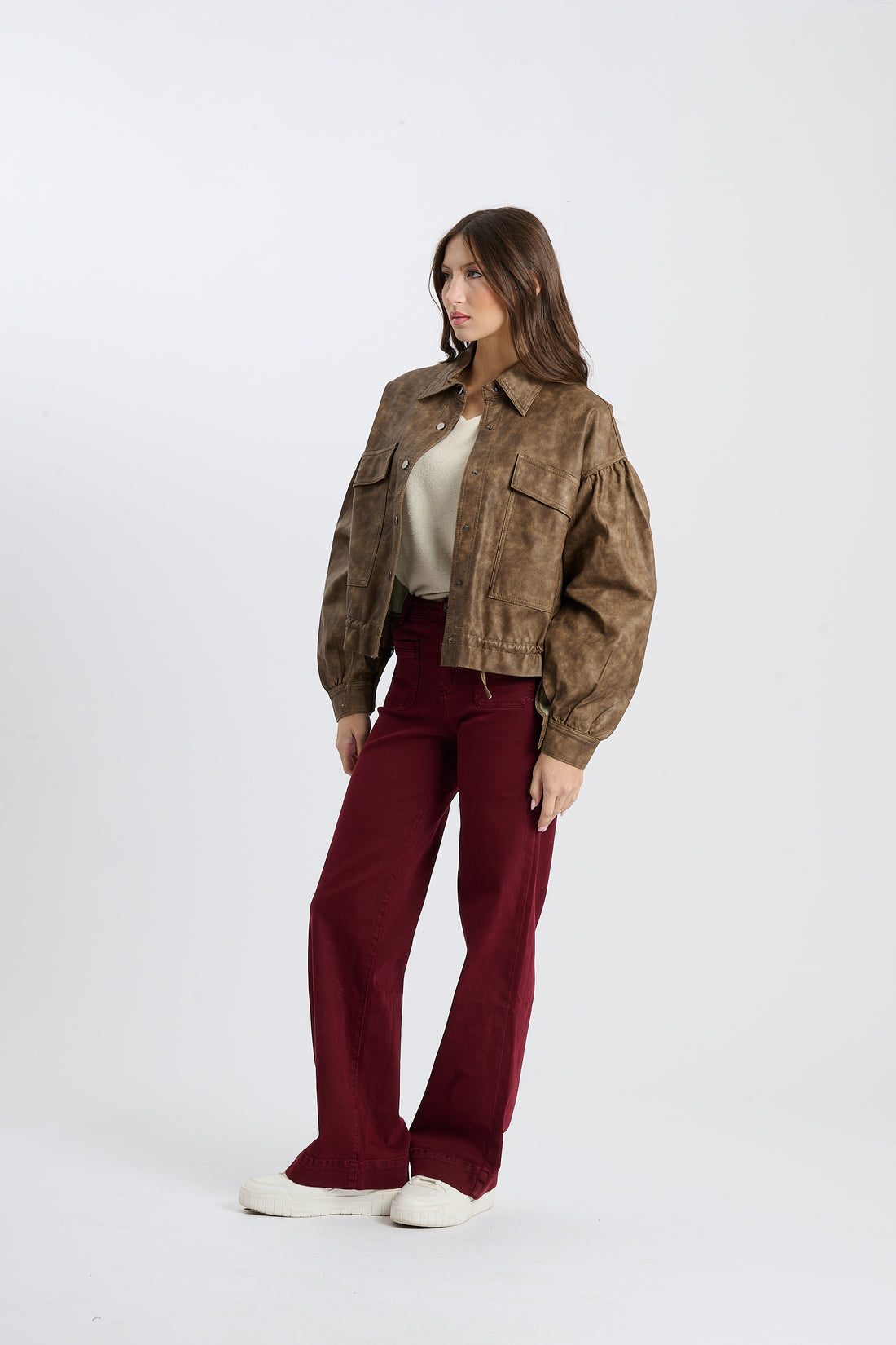 Bikejacke Rough - Braun