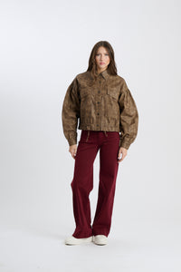Bikejacke Rough - Braun