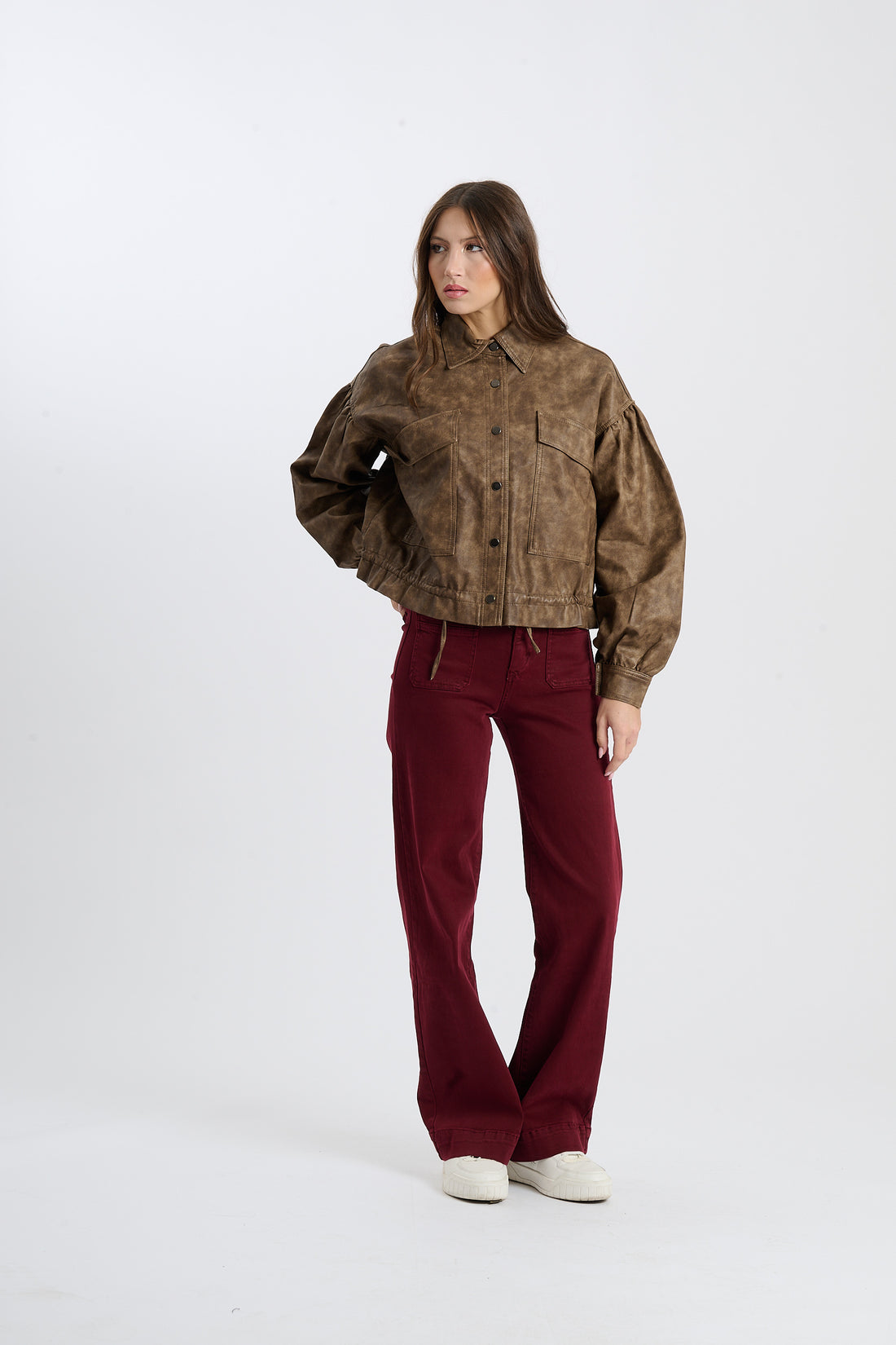 Bikejacke Rough - Braun