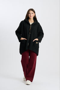 Filzjacke Serano - Schwarz