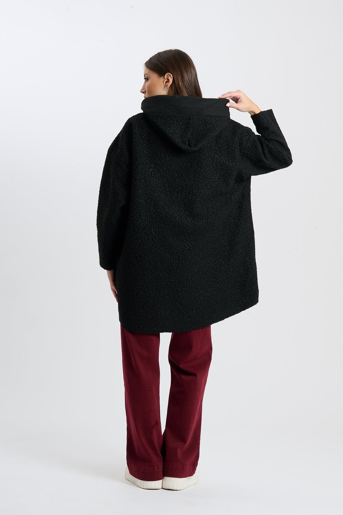 Filzjacke Serano - Schwarz