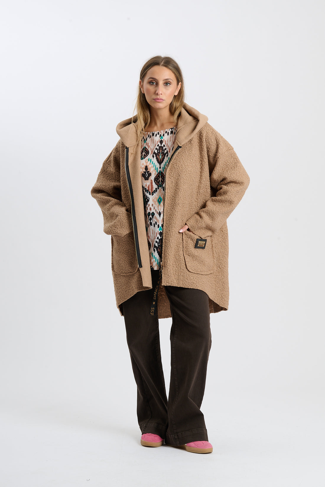 Filzjacke Serano - Braun