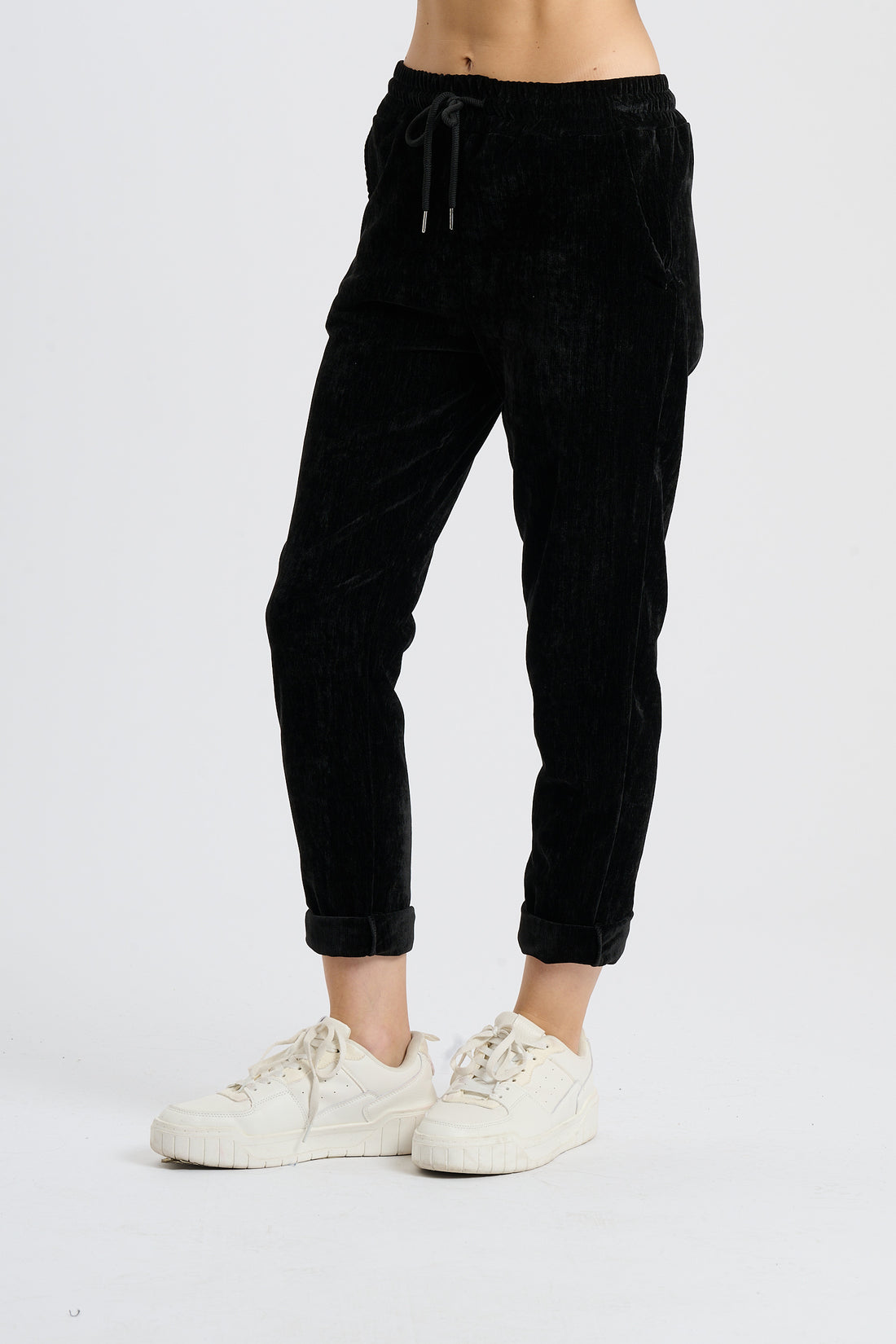 Stoffhose Bon - Schwarz