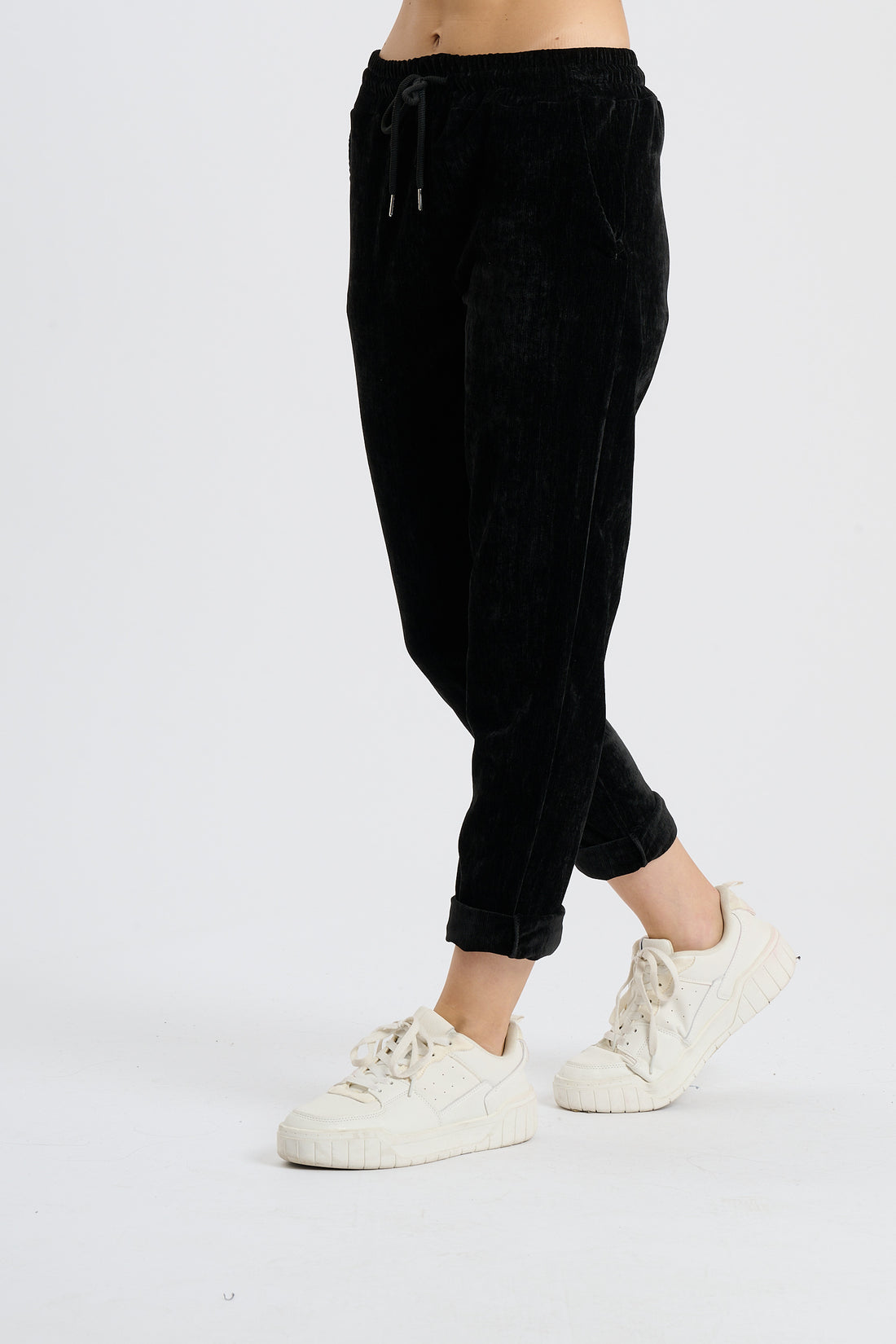 Stoffhose Bon - Schwarz
