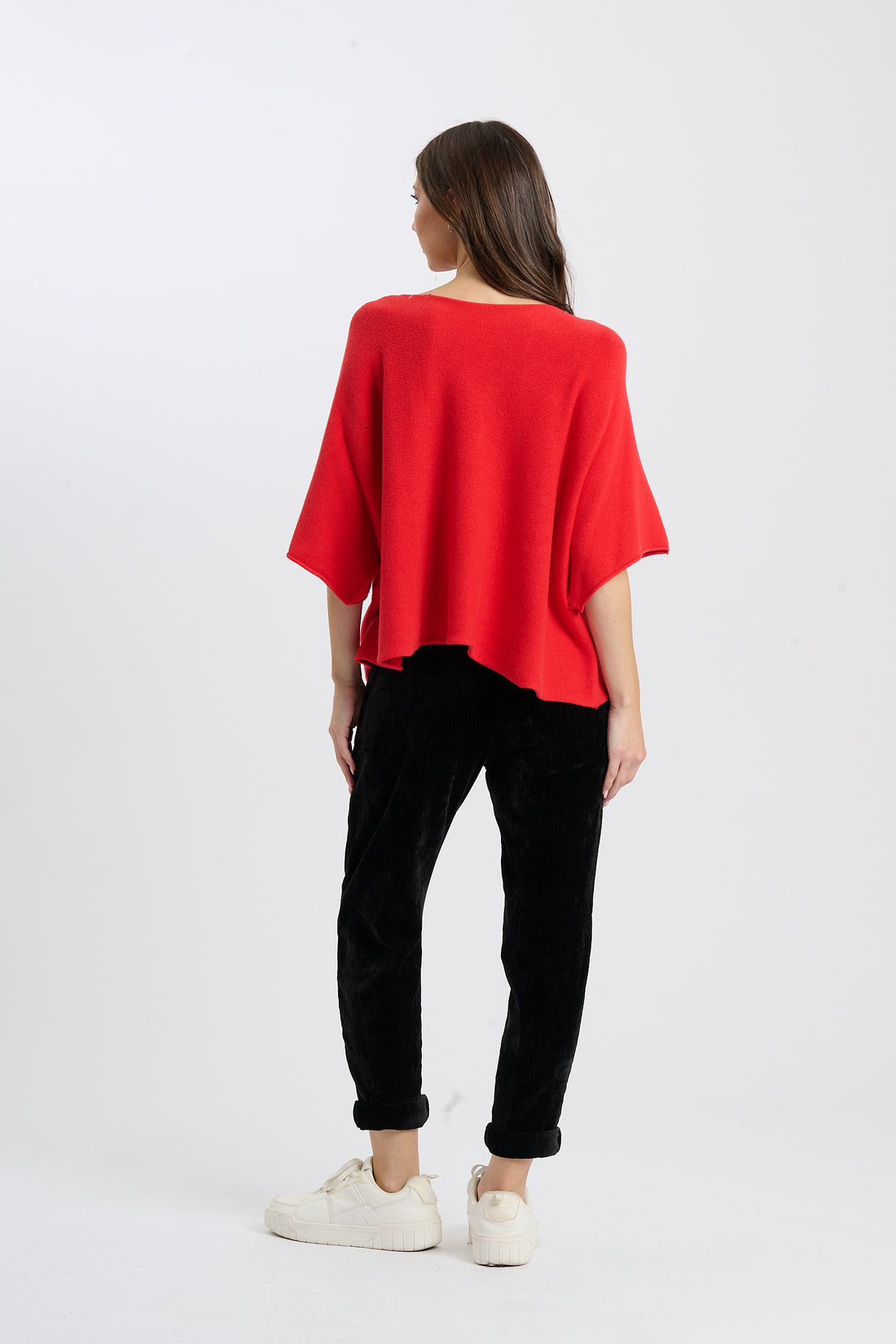 Strickshirt Deer - Rot