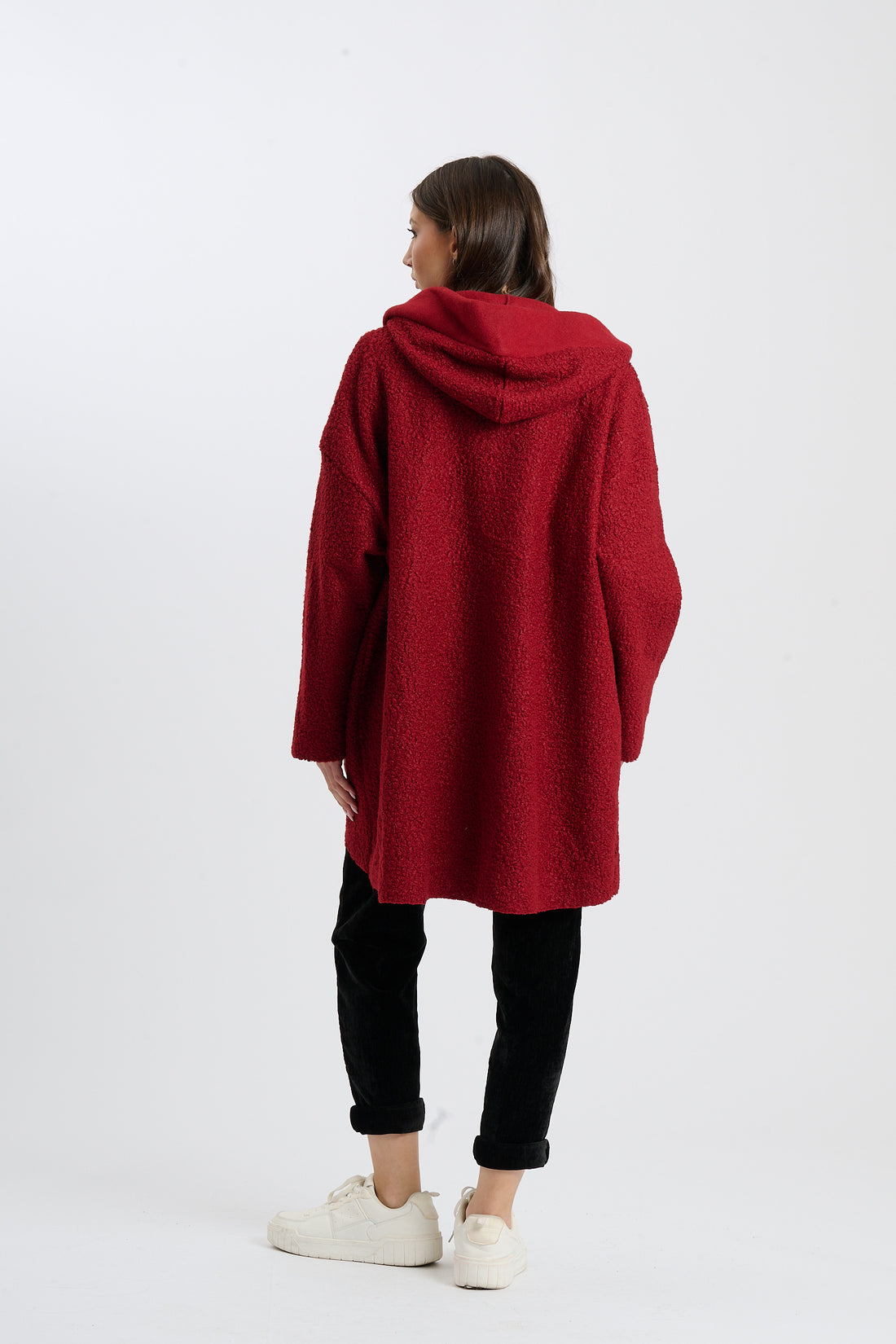 Filzjacke Serano - Rot
