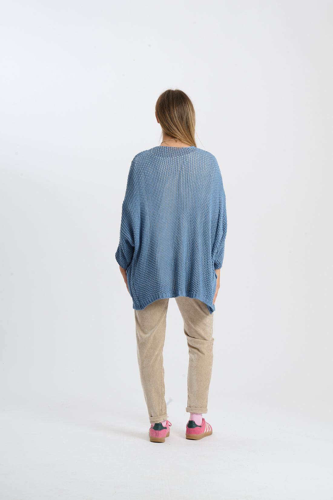 Strickjacke Helga - Blau