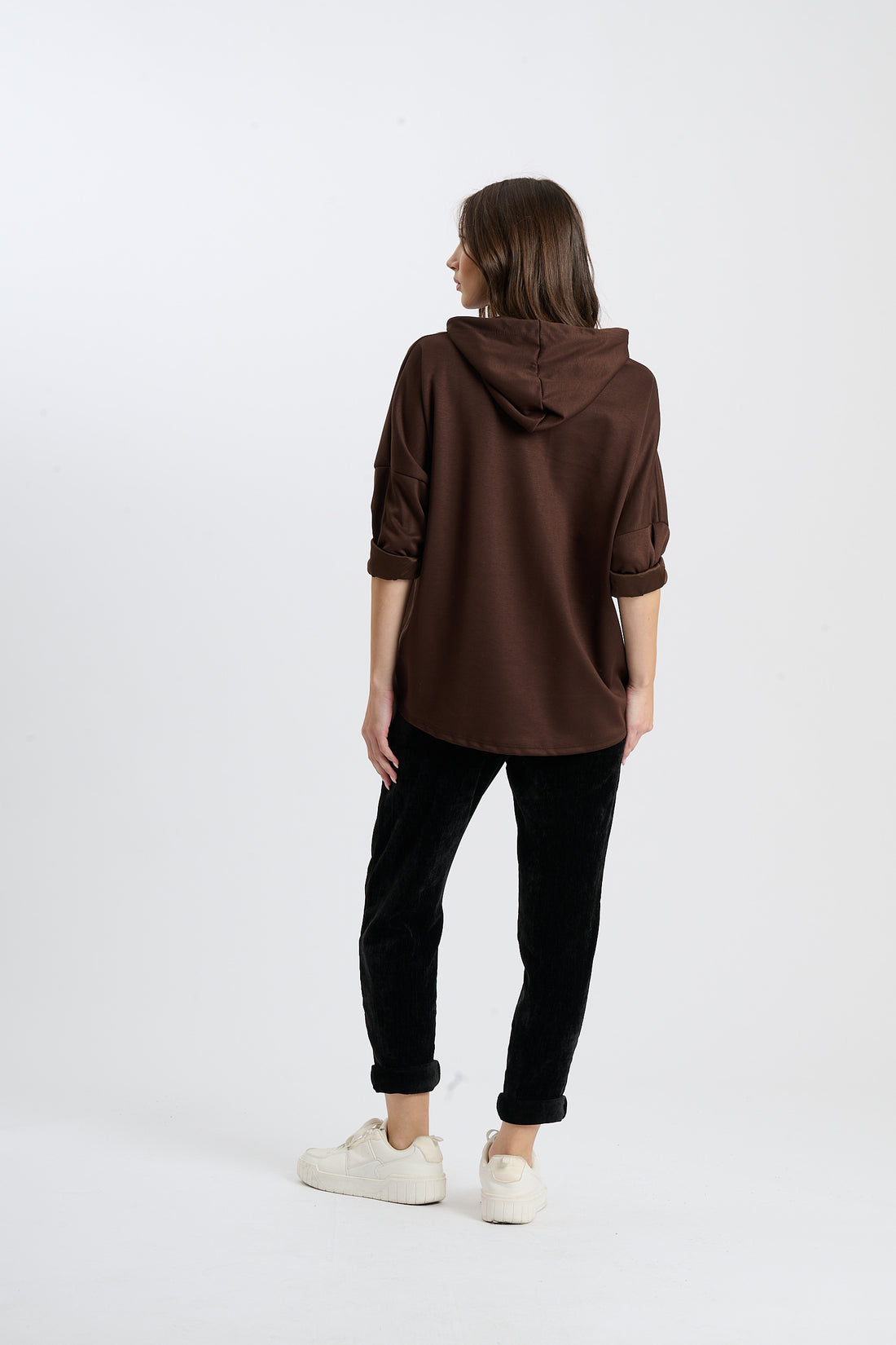 Hoodie Love - Braun