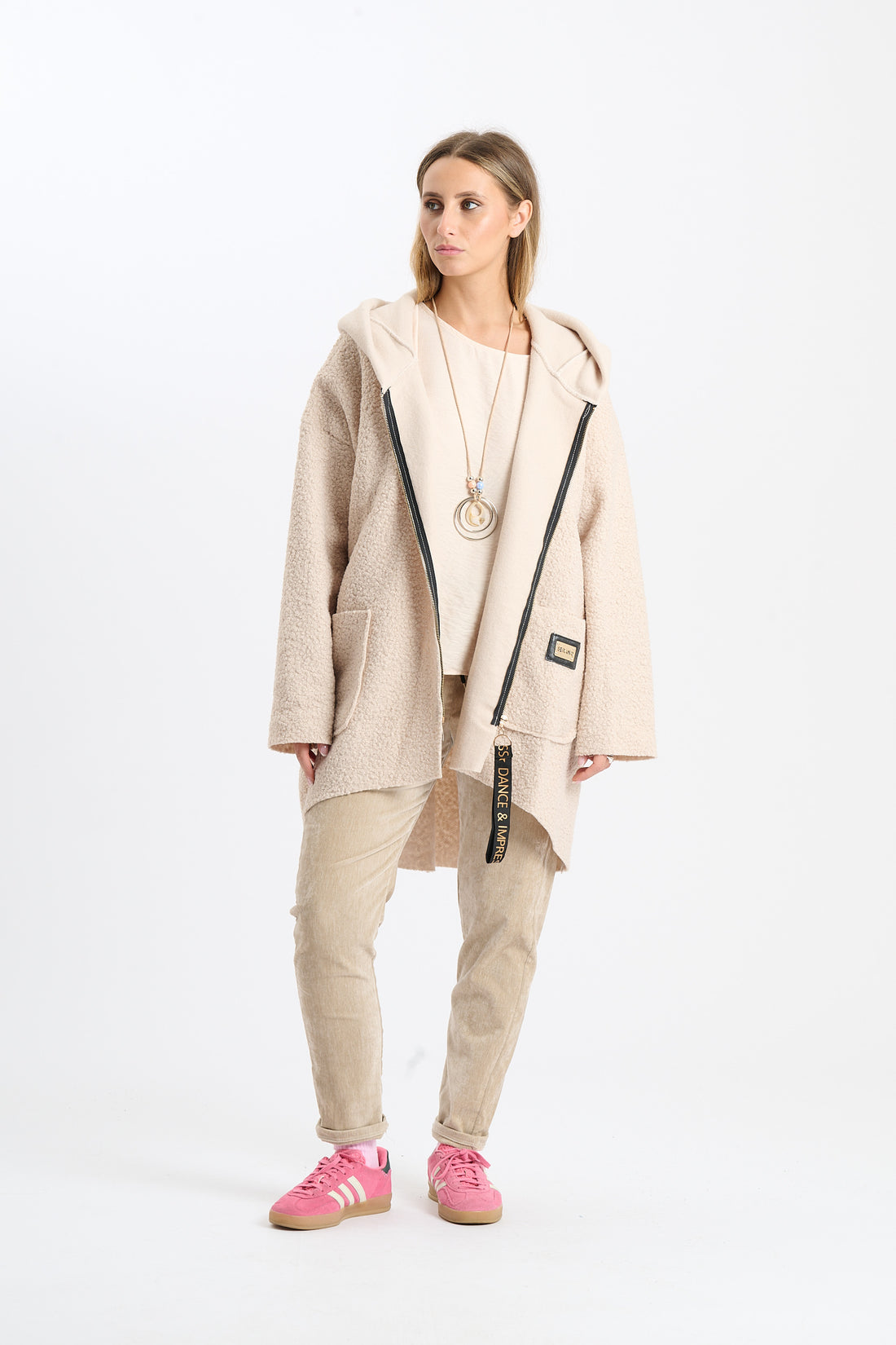 Filzjacke Serano - Beige