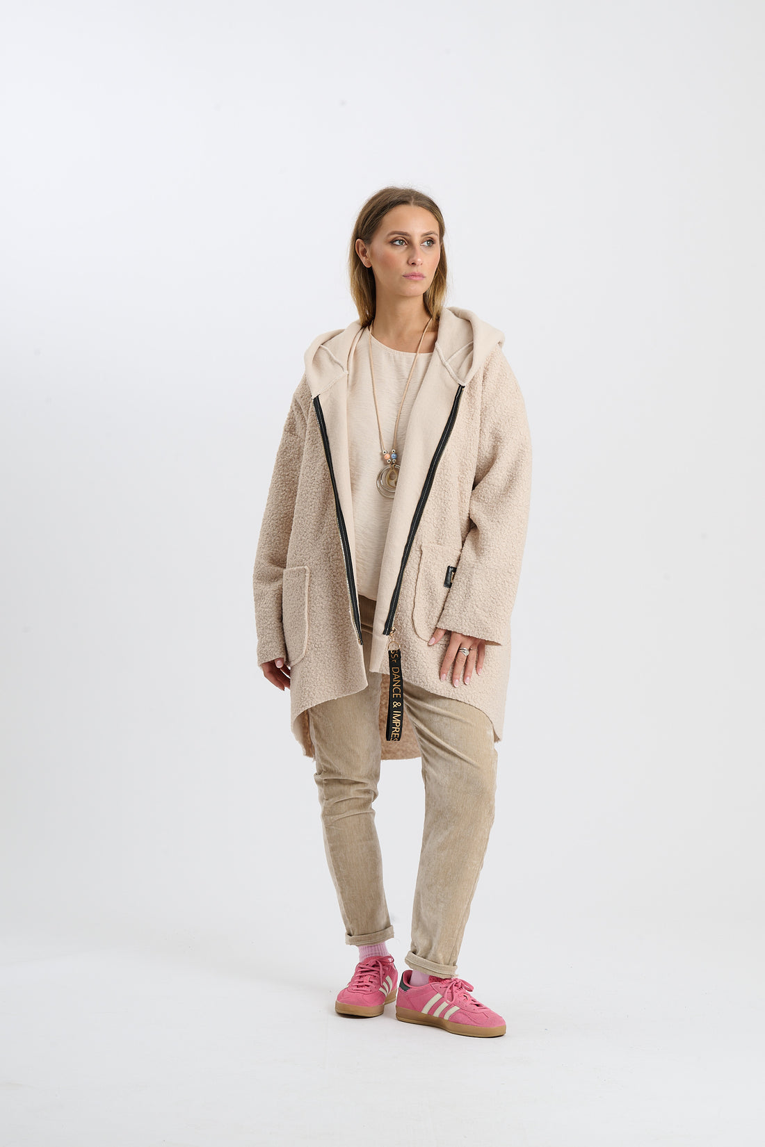 Filzjacke Serano - Beige