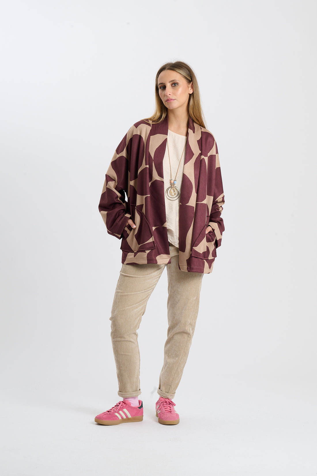 Blazer Coban - Dunkelrot