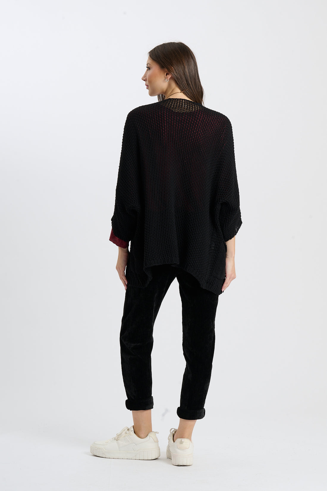 Strickjacke Helga - Schwarz
