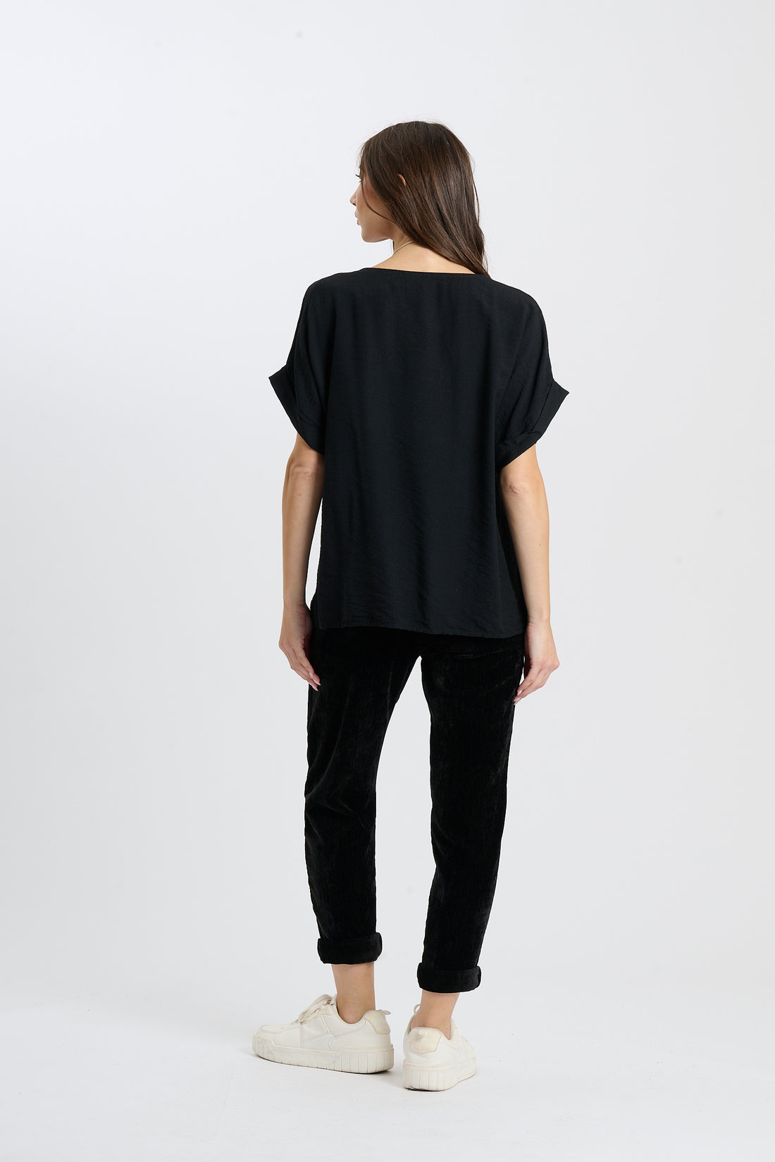 Shirt Ajun  - Schwarz