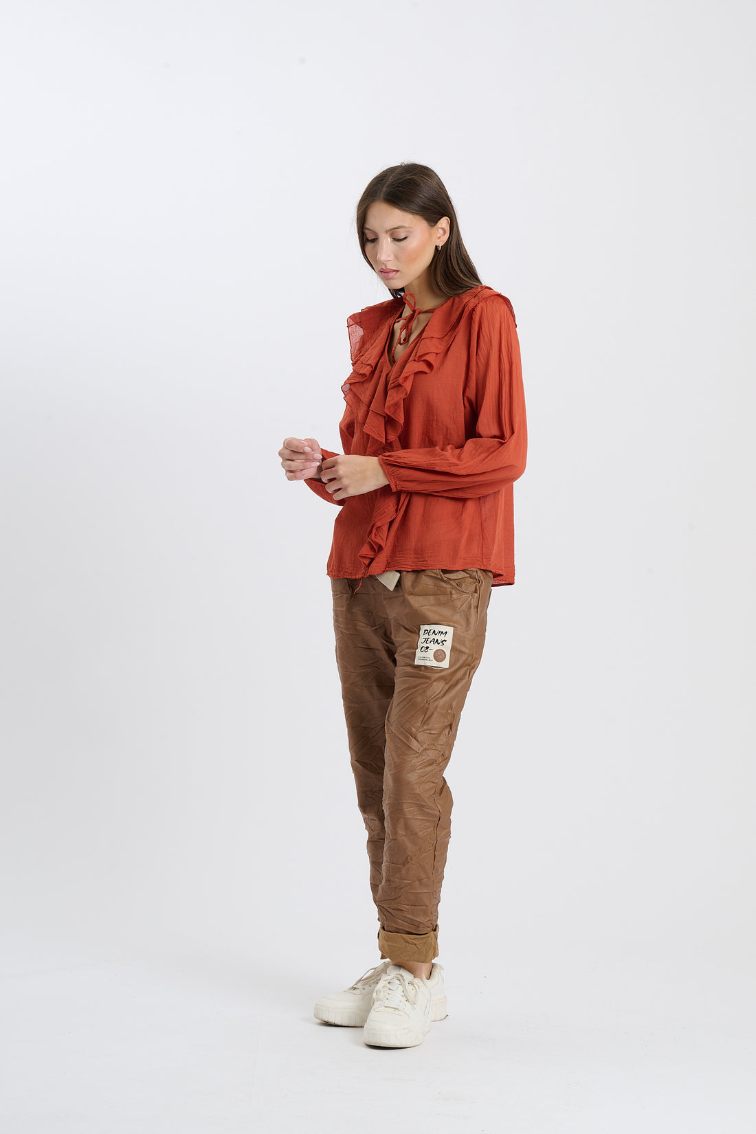Bluse Tequila - Braun