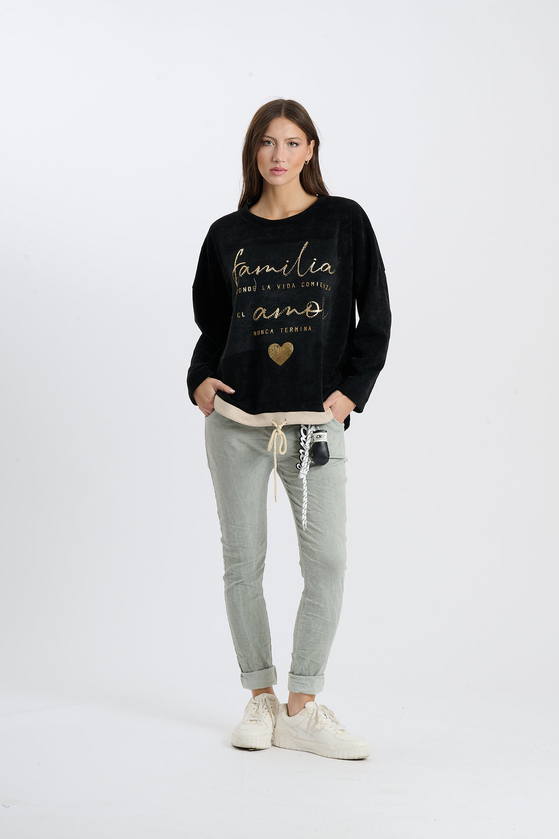 Pullover Familia  - Schwarz