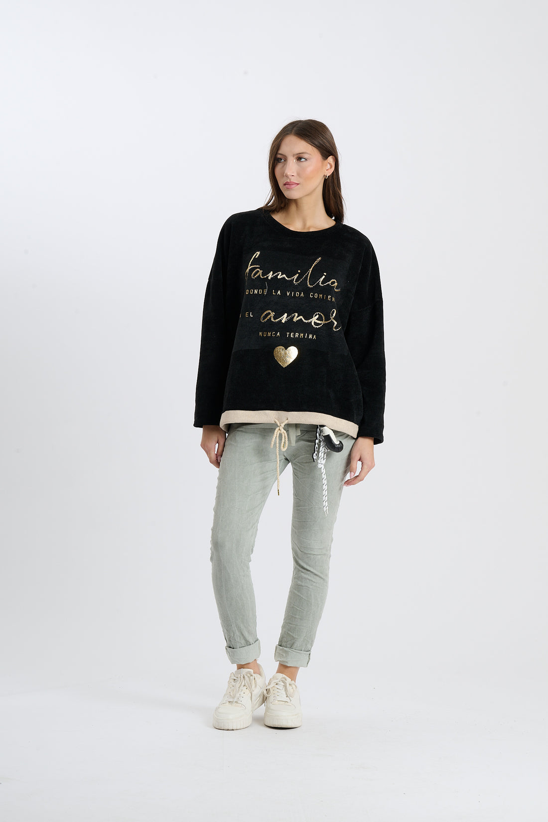 Pullover Familia  - Schwarz