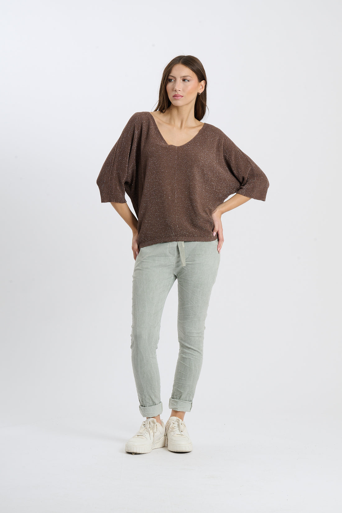 Sweatshirt Agra - Braun
