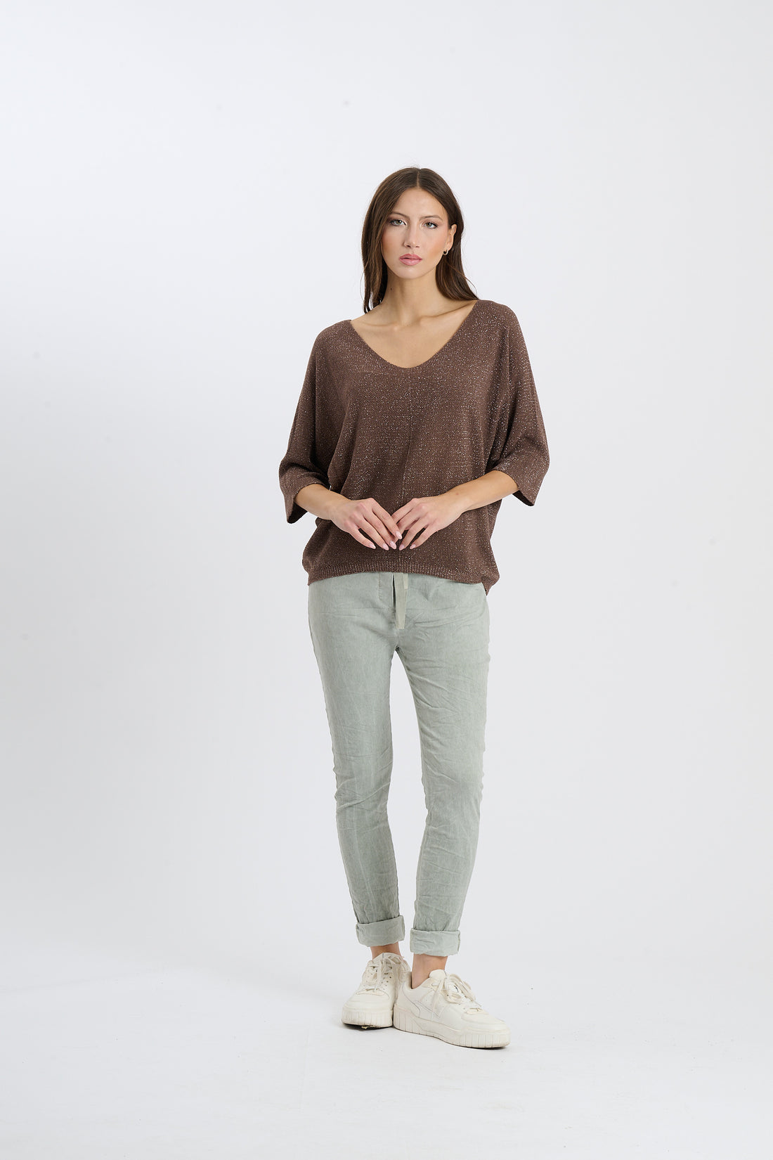 Sweatshirt Agra - Braun