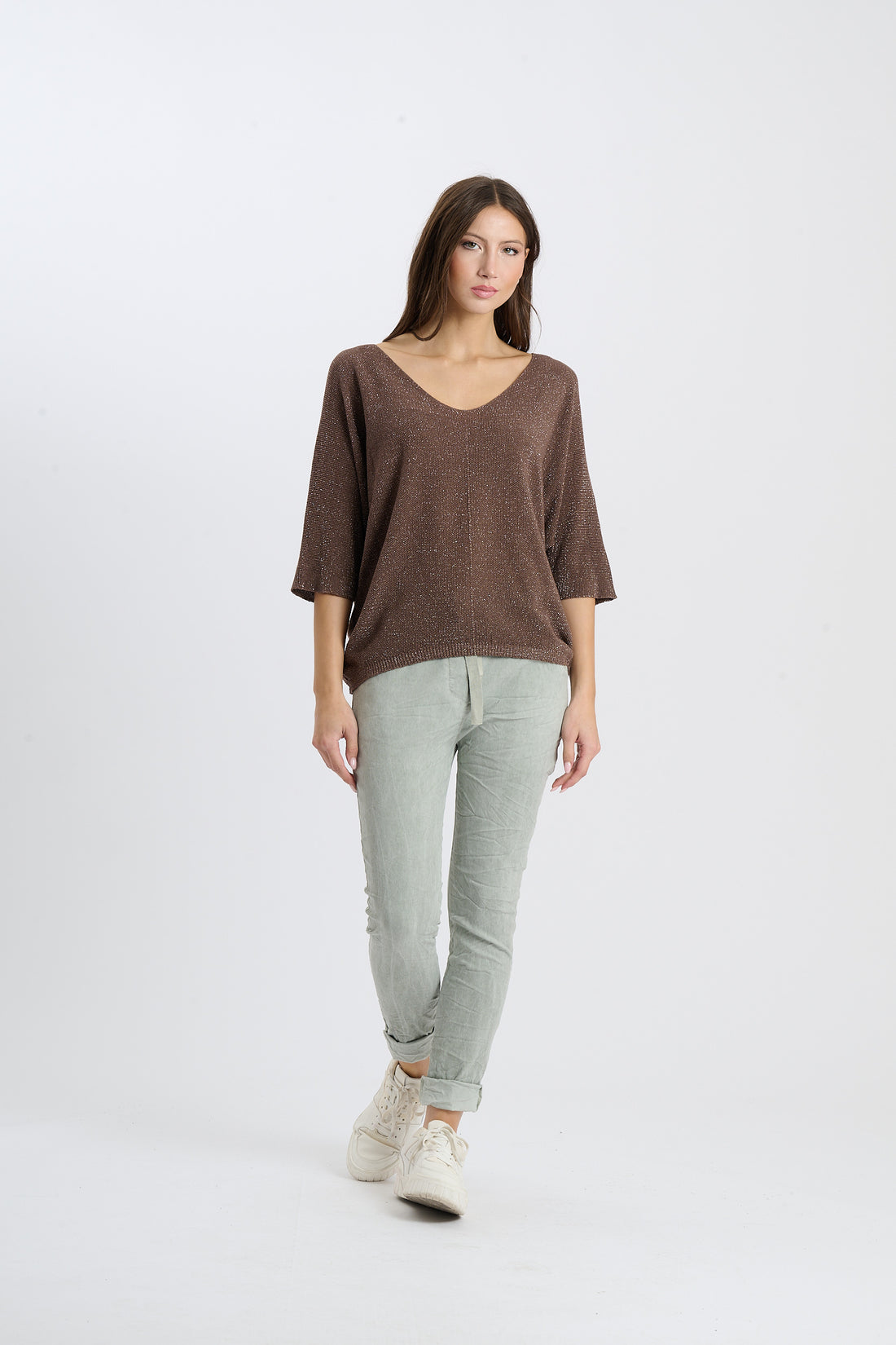 Sweatshirt Agra - Braun