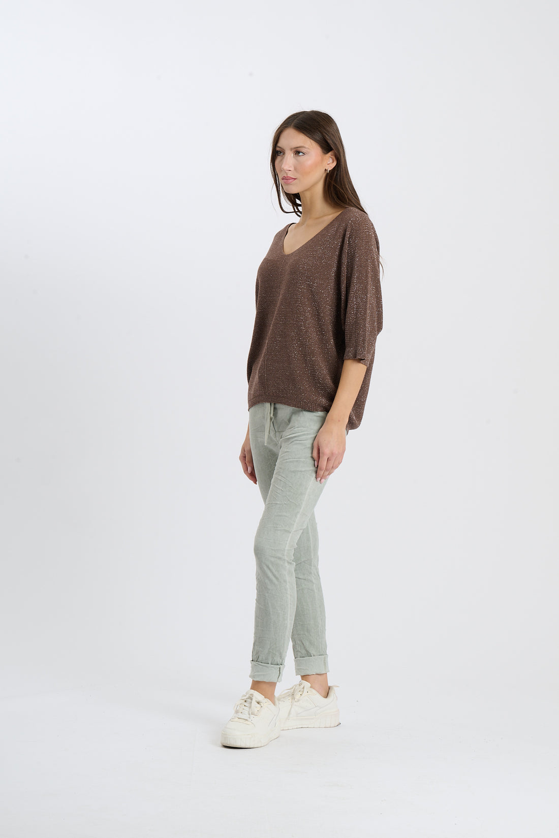 Sweatshirt Agra - Braun