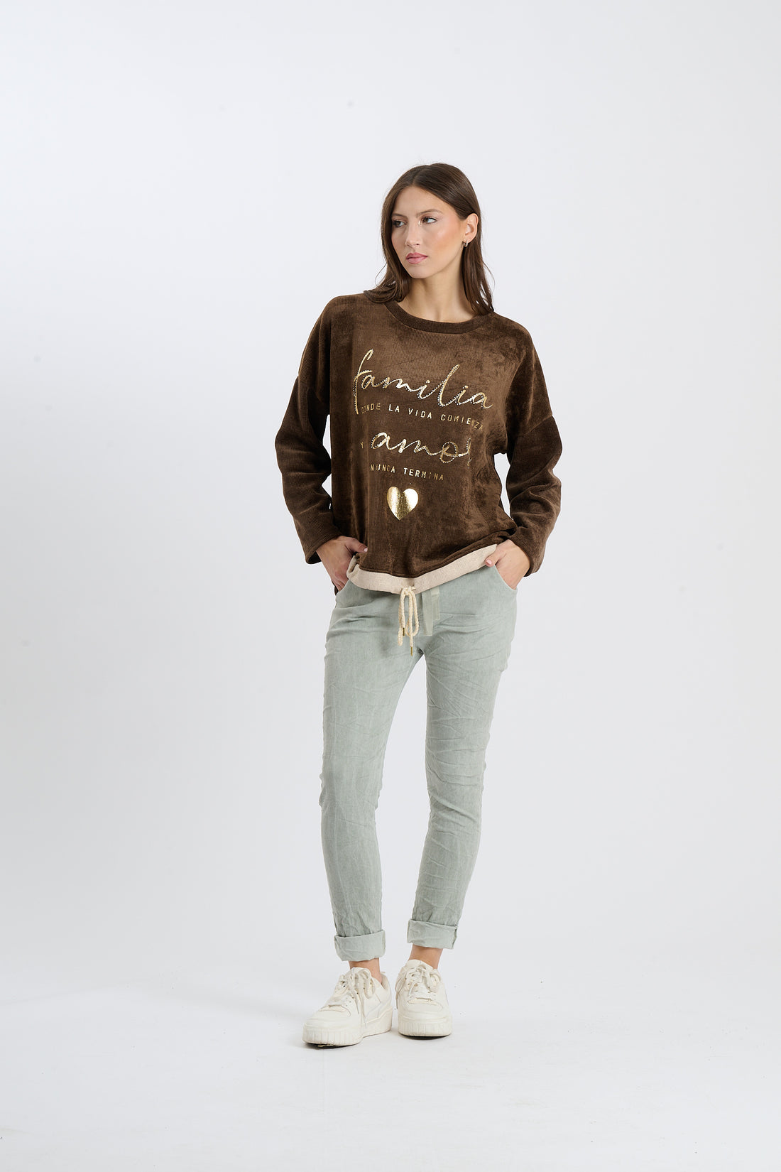 Pullover Familia  - Braun