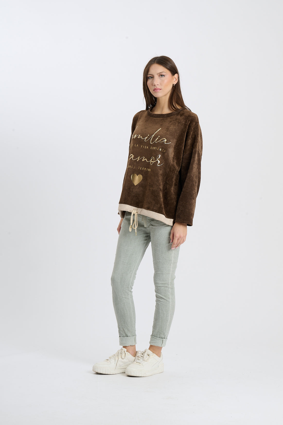 Pullover Familia  - Braun