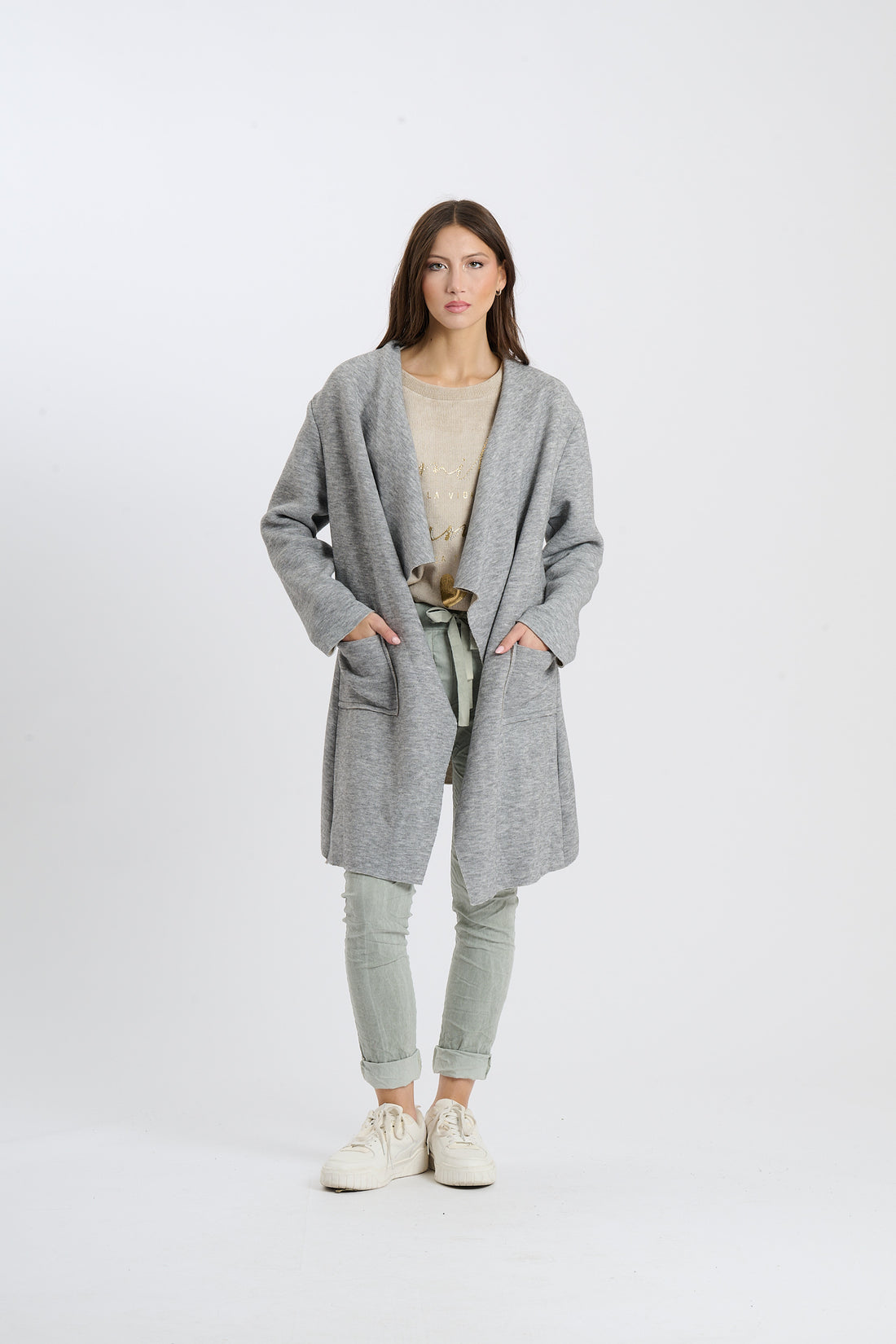 Jacke Victoria - Grau