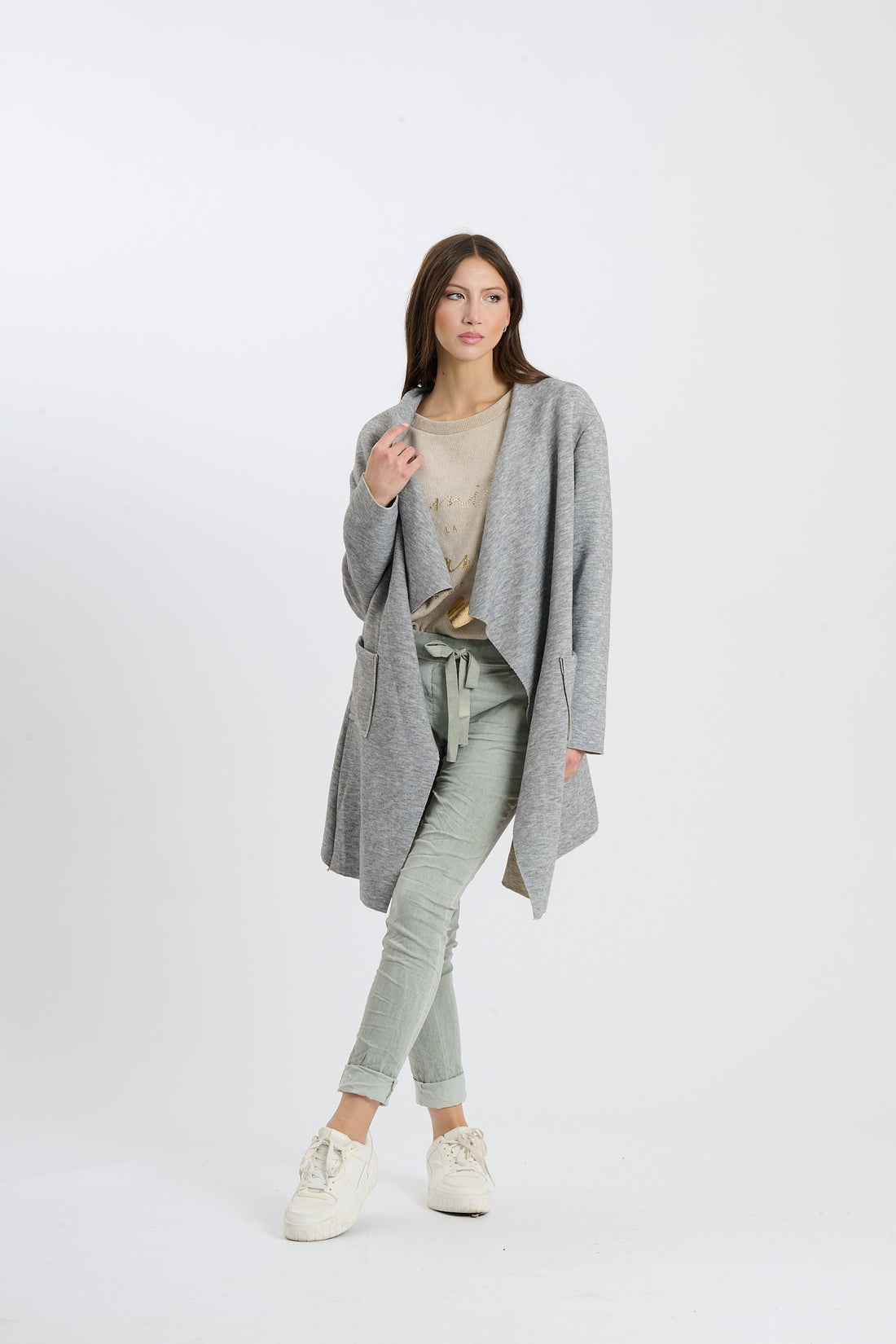 Jacke Victoria - Grau