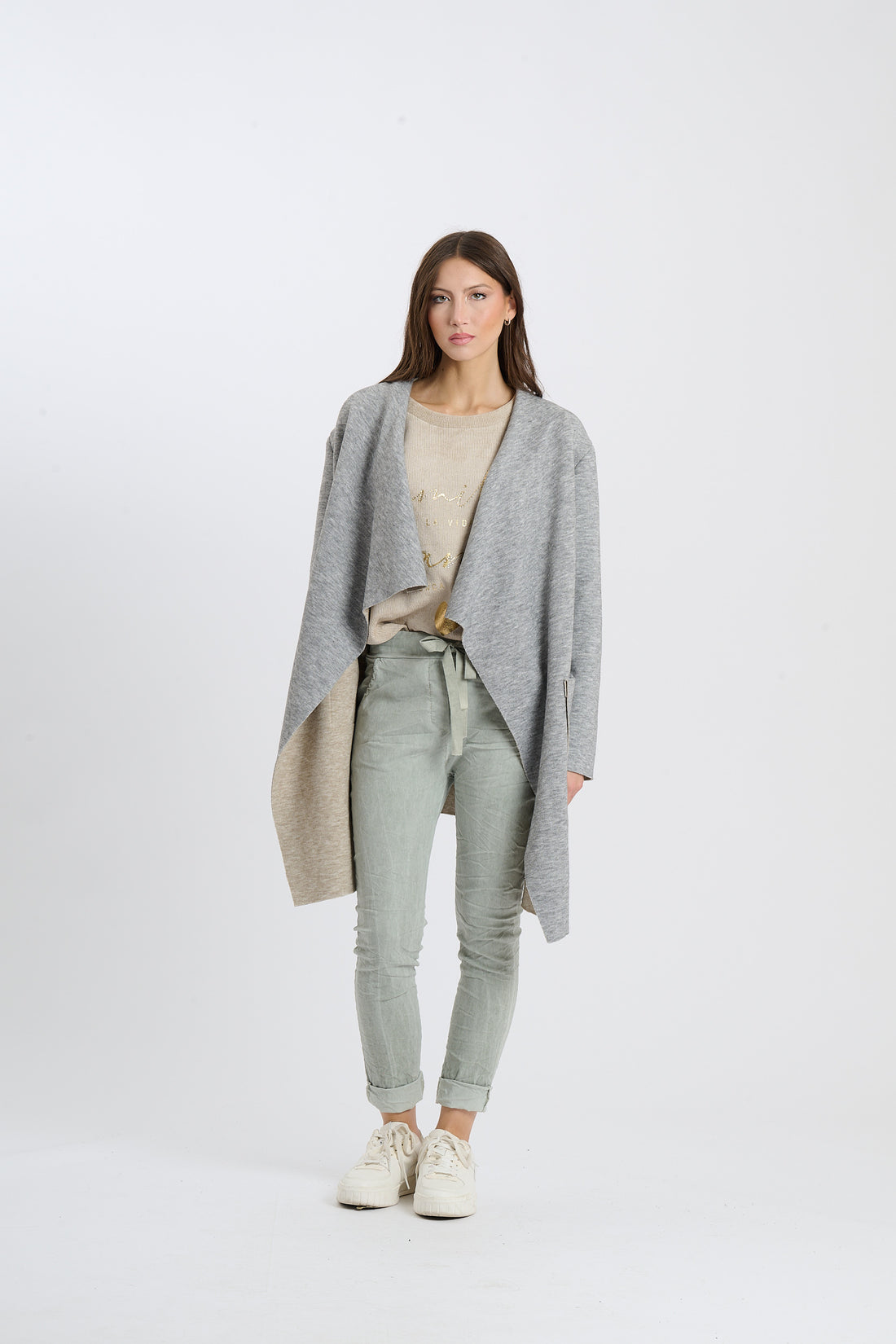 Jacke Victoria - Grau