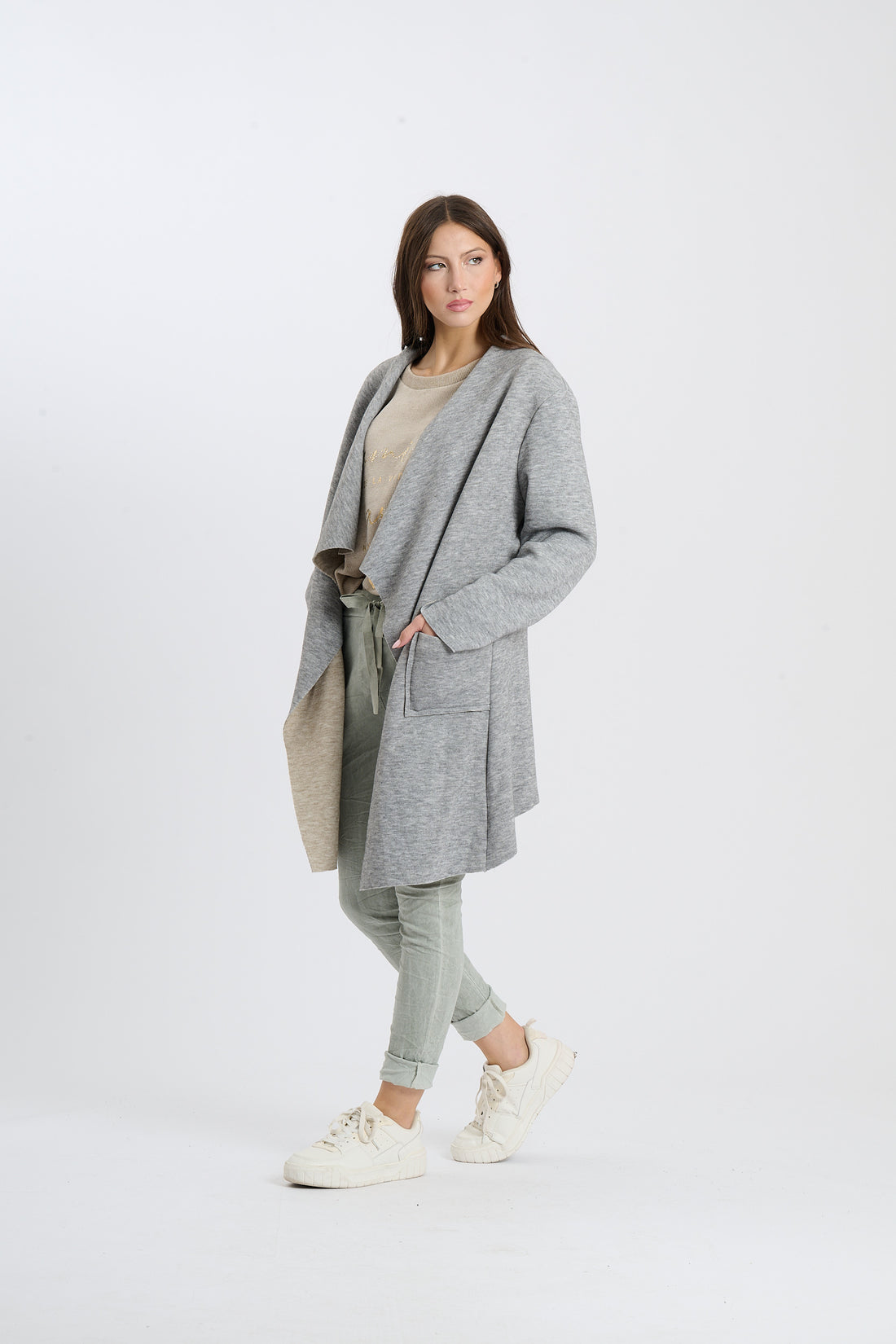 Jacke Victoria - Grau