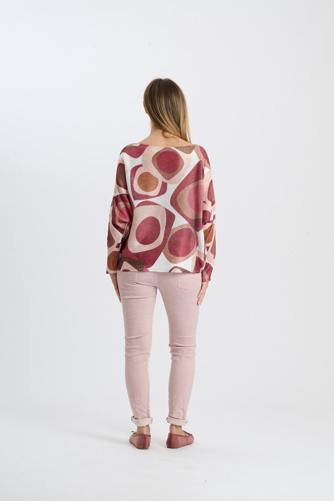 Strickshirt Damn - Rot
