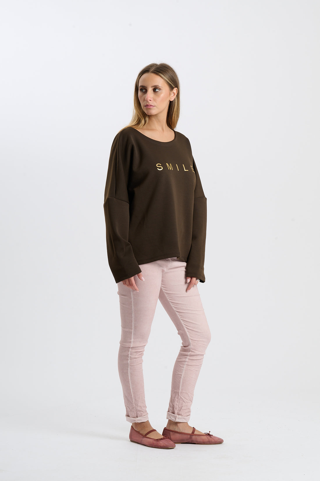 Pullover Smile  - Braun