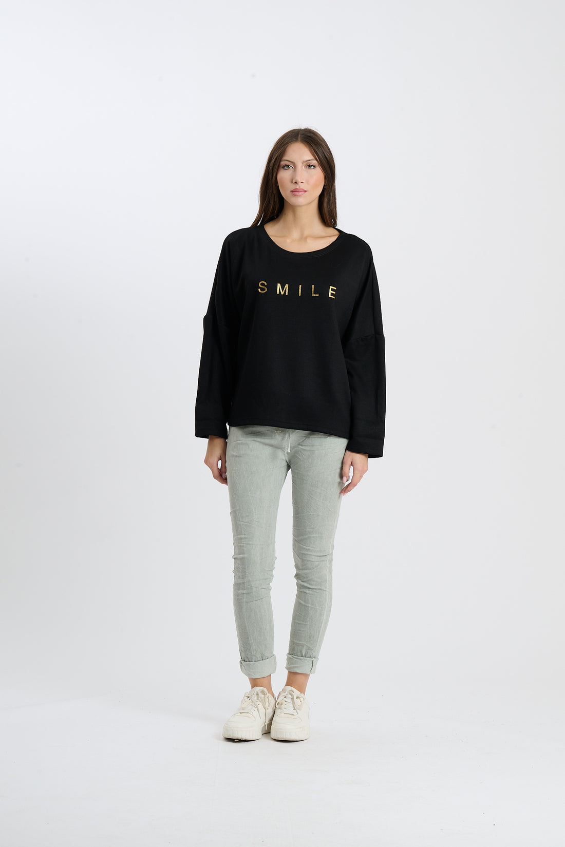 Pullover Smile  - Schwarz