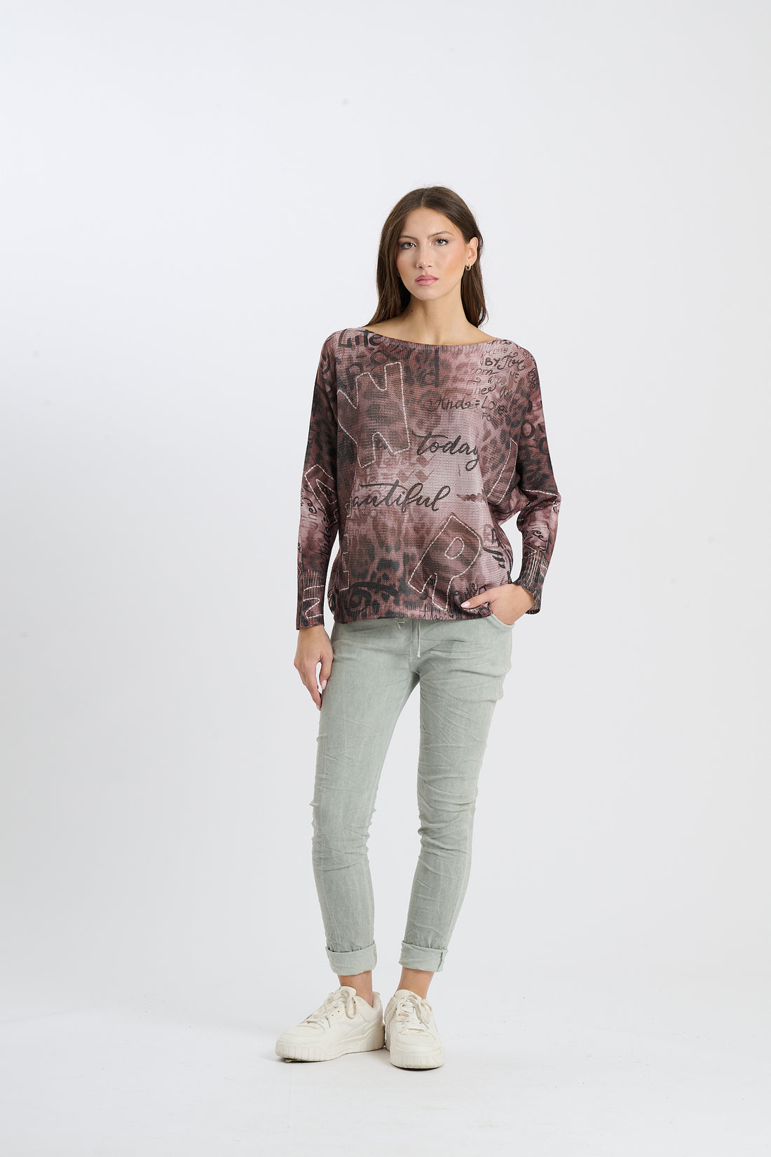 Strickshirt Vista - Braun