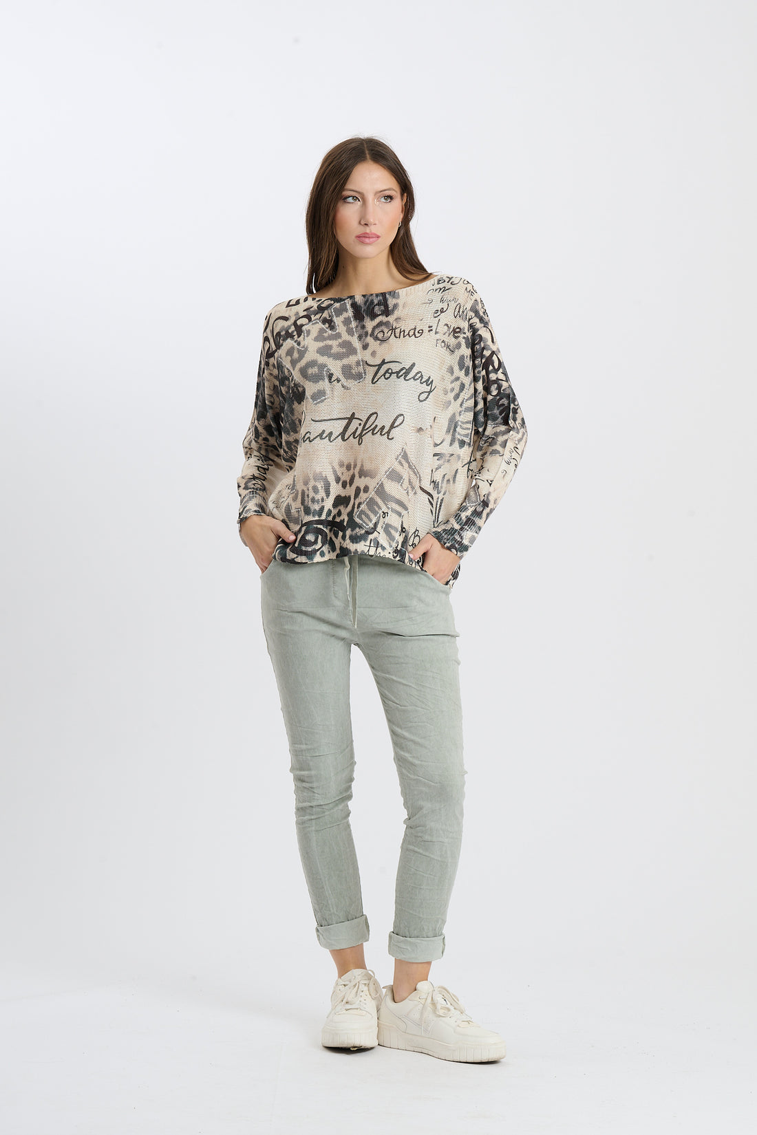 Strickshirt Vista - Creme