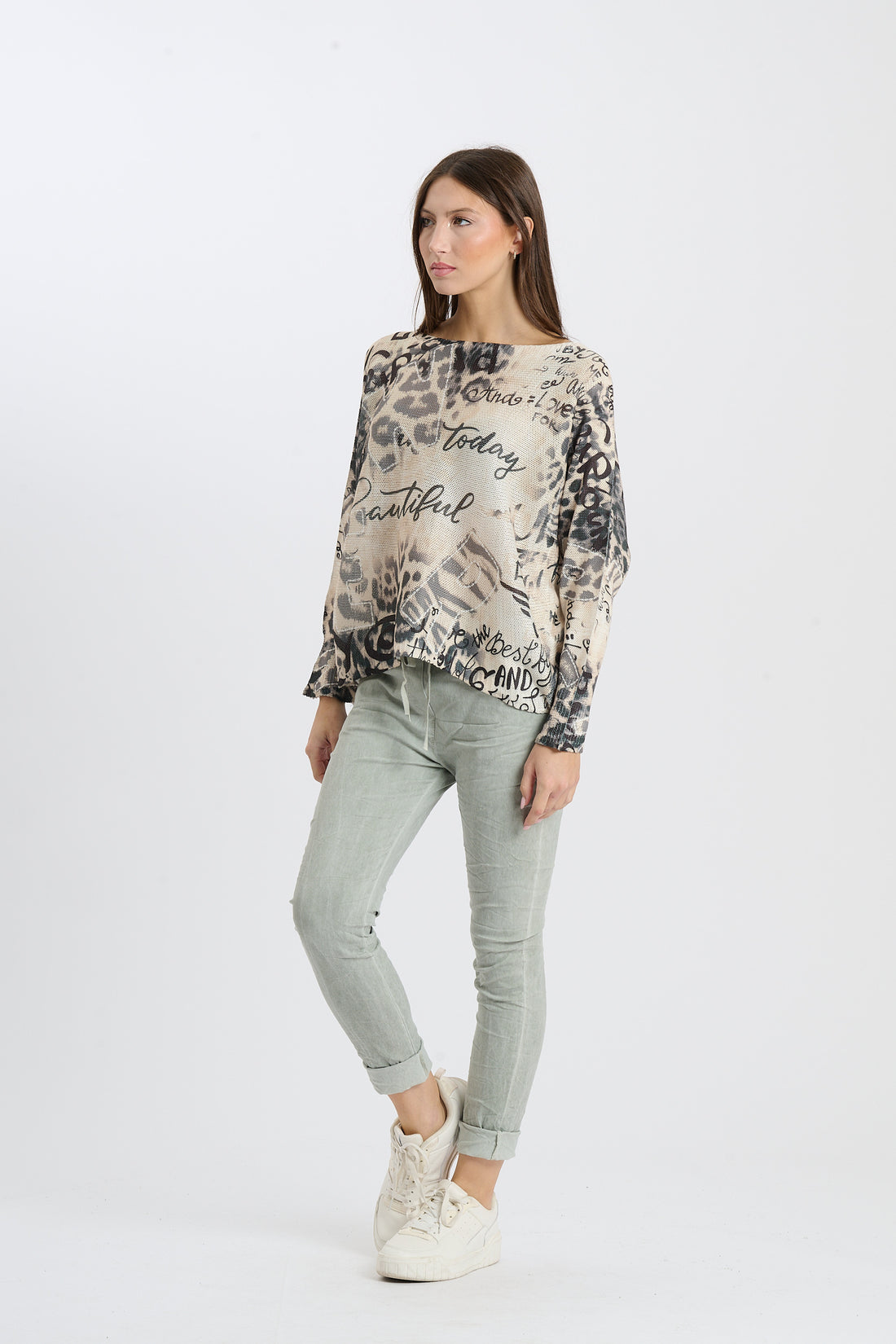 Strickshirt Vista - Creme