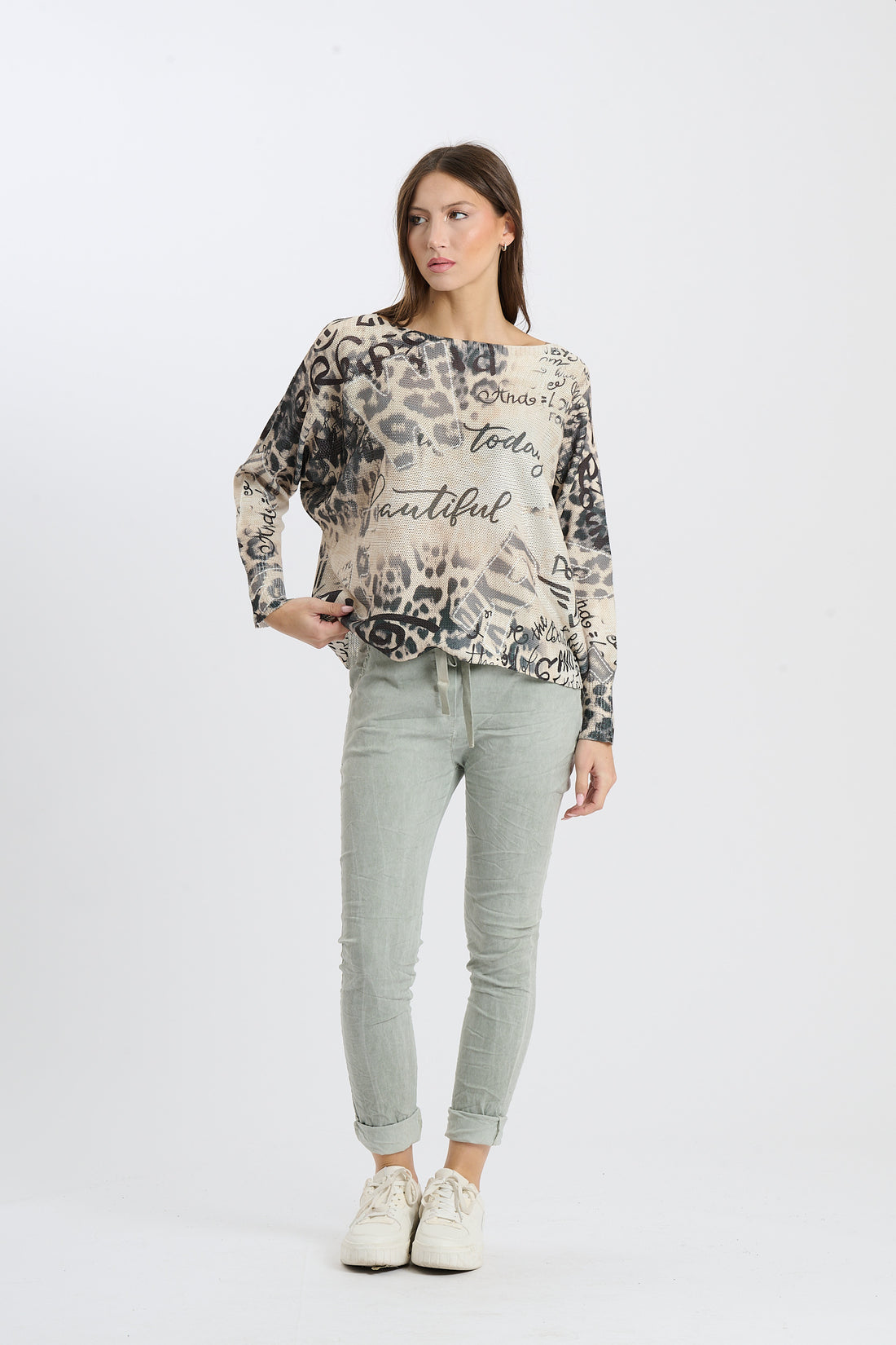 Strickshirt Vista - Creme