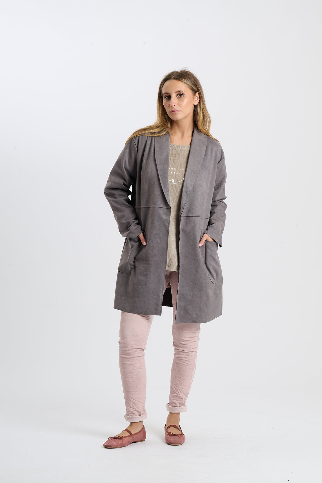 Mantel Valence - Grau