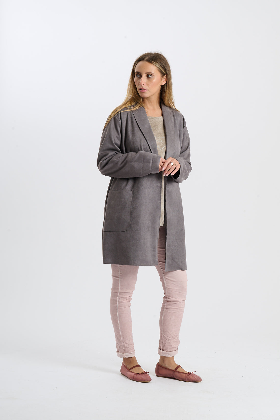 Mantel Valence - Grau