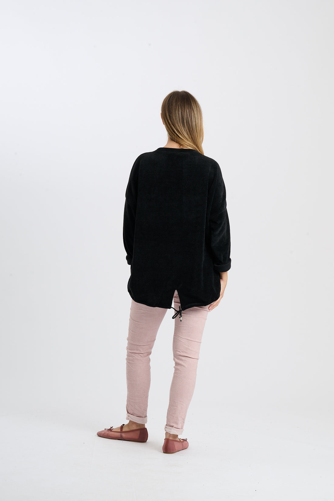 Pullover Follow Your Heart - Schwarz