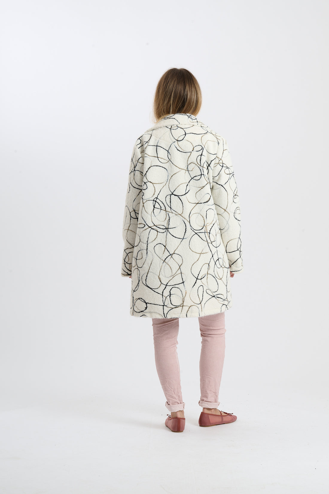 Filzjacke Sofie - Weiß