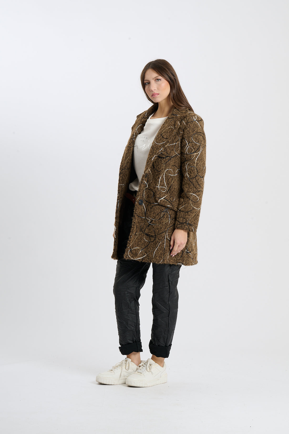Filzjacke Sofie - Braun