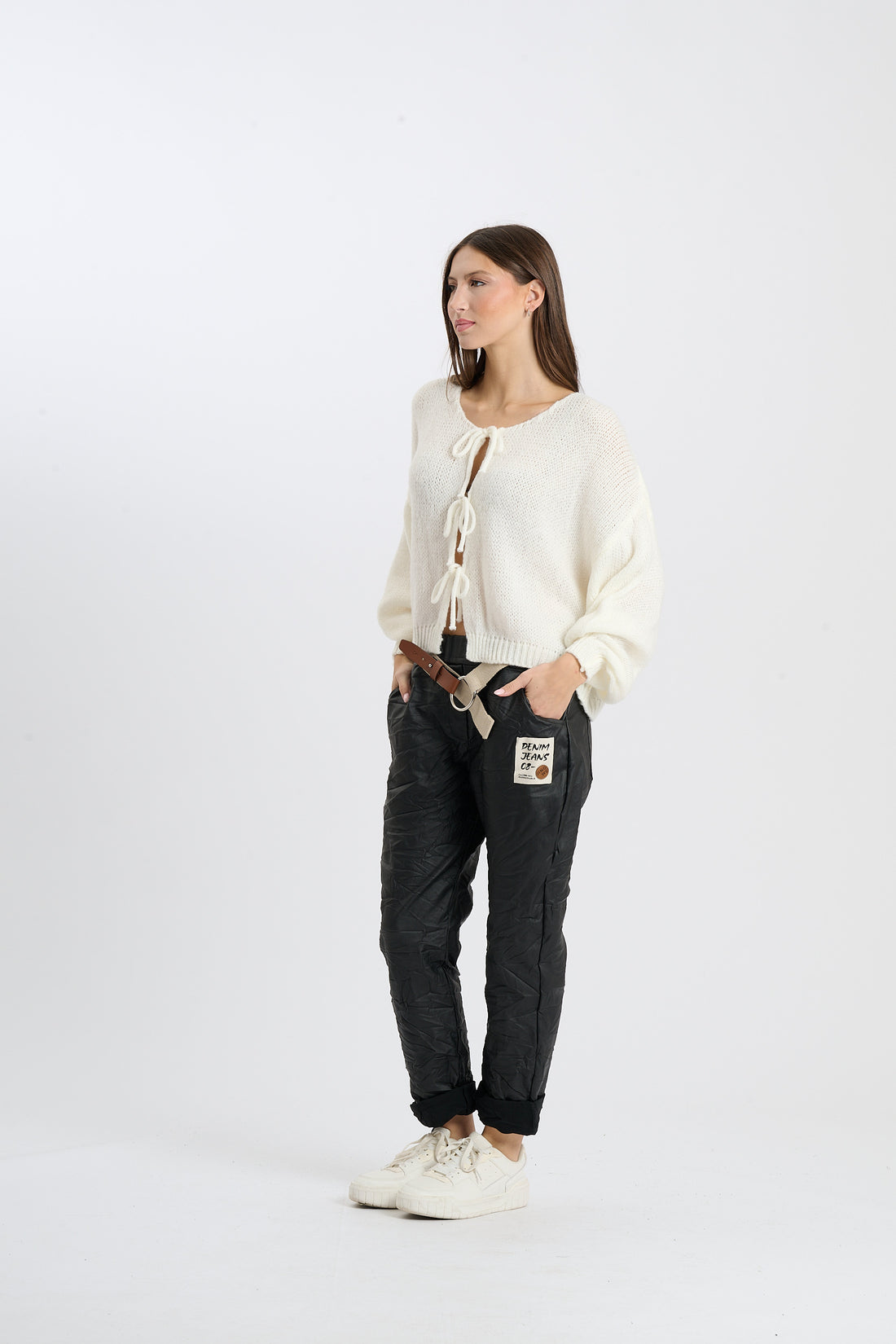 Wolljacke Chiara - Weiß