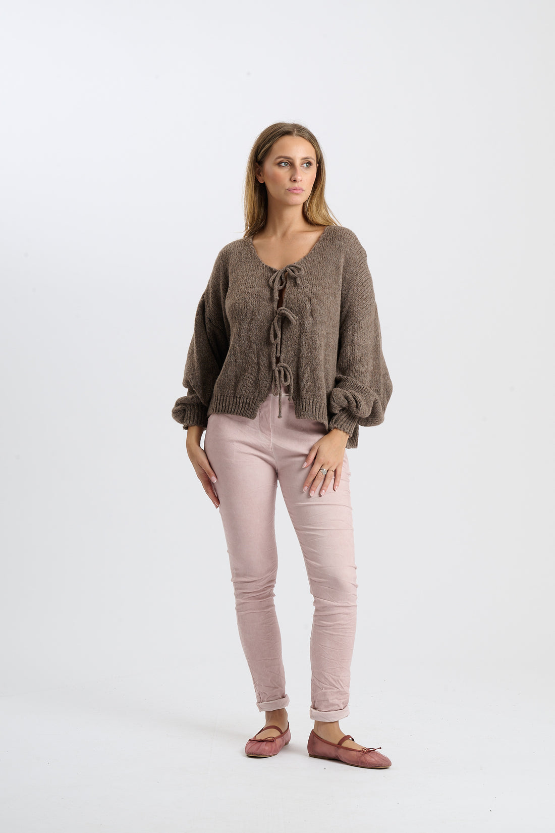 Wolljacke Chiara - Braun