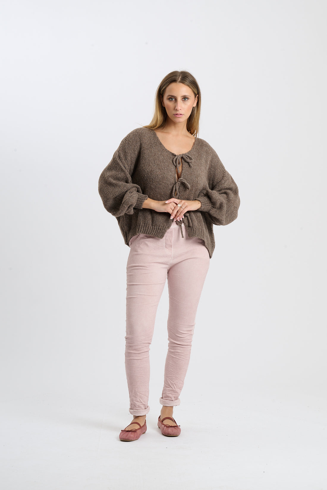 Wolljacke Chiara - Braun