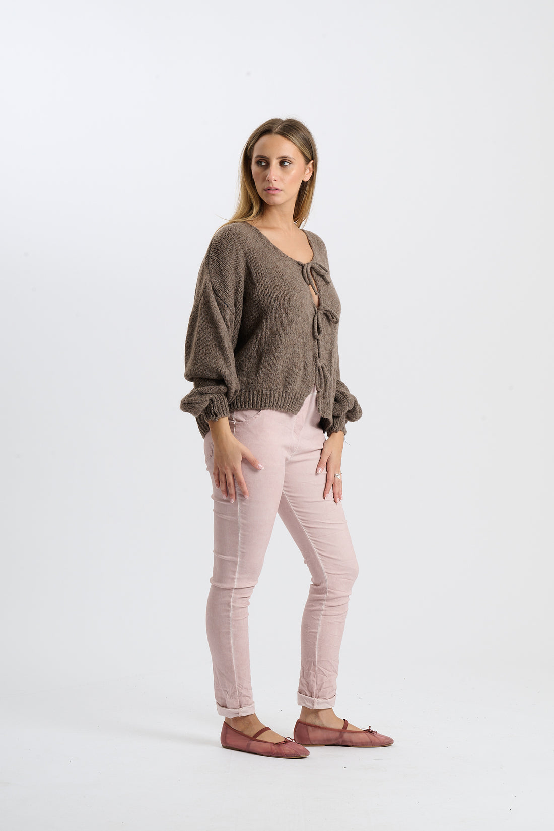 Wolljacke Chiara - Braun