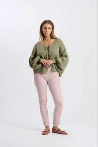 Wolljacke Chiara - Olive
