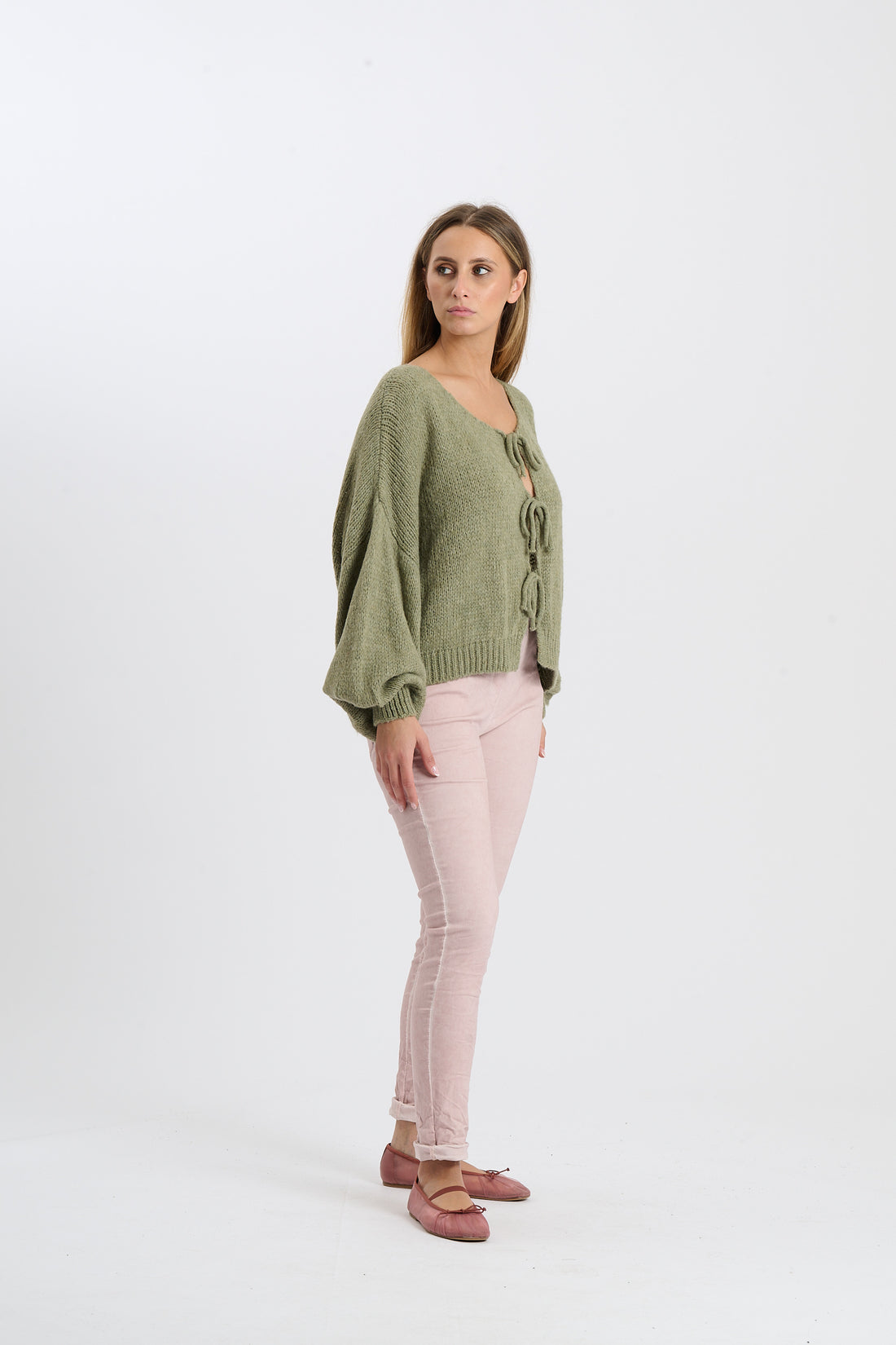 Wolljacke Chiara - Olive