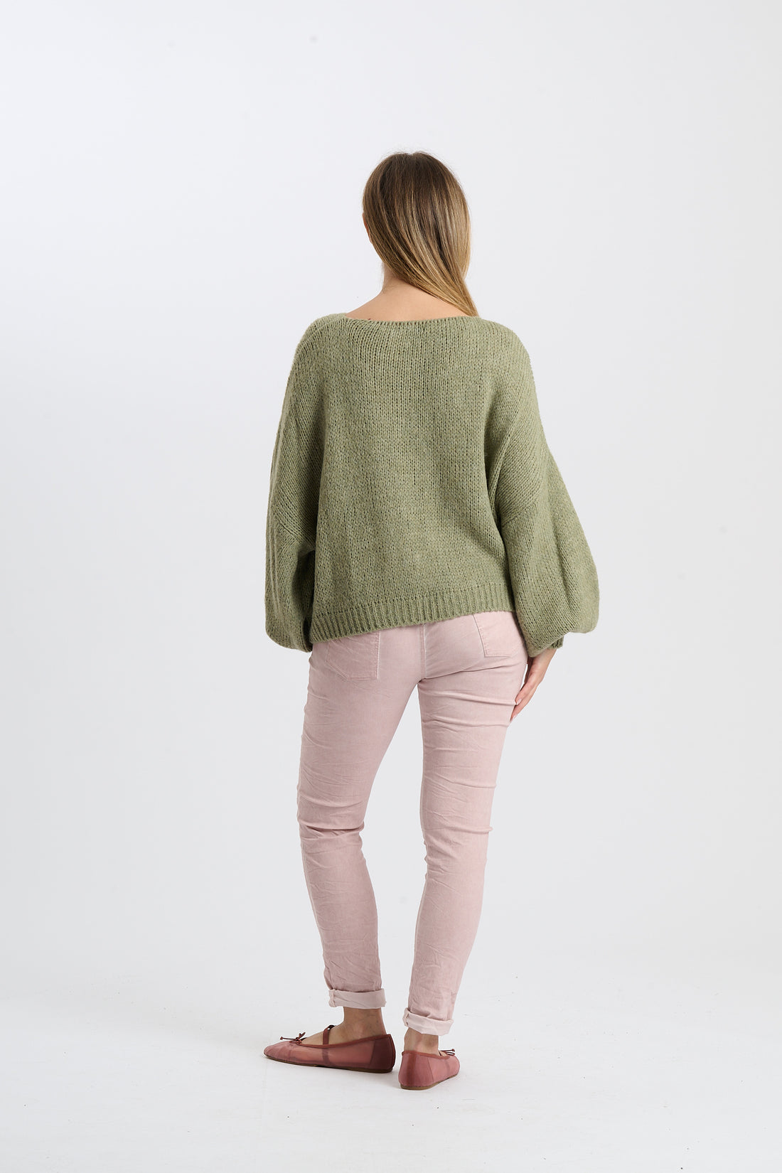 Wolljacke Chiara - Olive