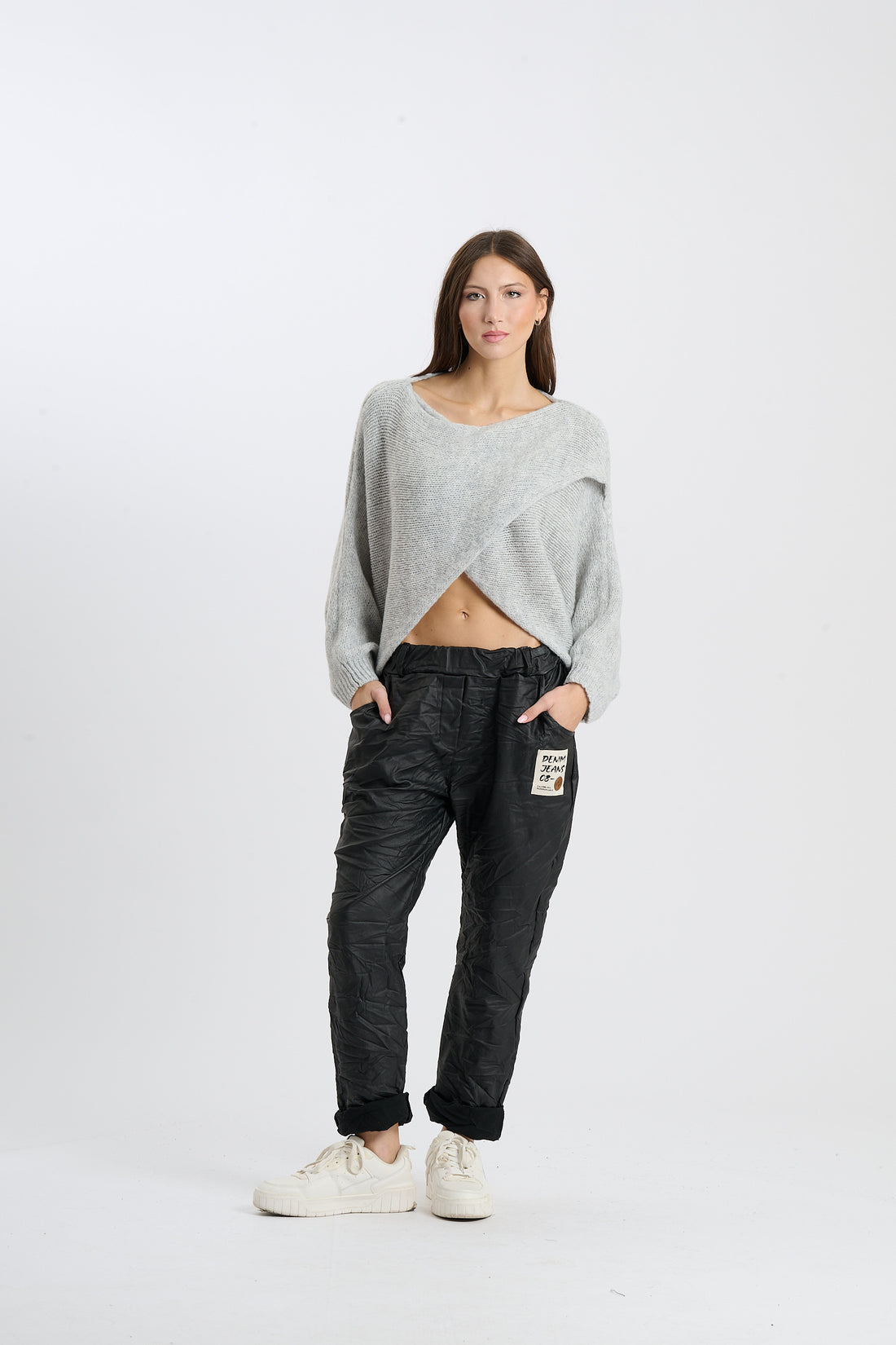Strickpullover Paso - Grau
